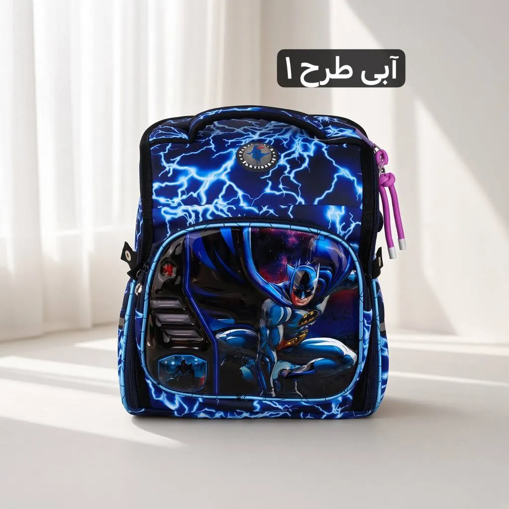 کوله پشتی پارچه ای مدرسه و دانشگاه ابعاد 48 در 31 سانتیمتر - Image 8