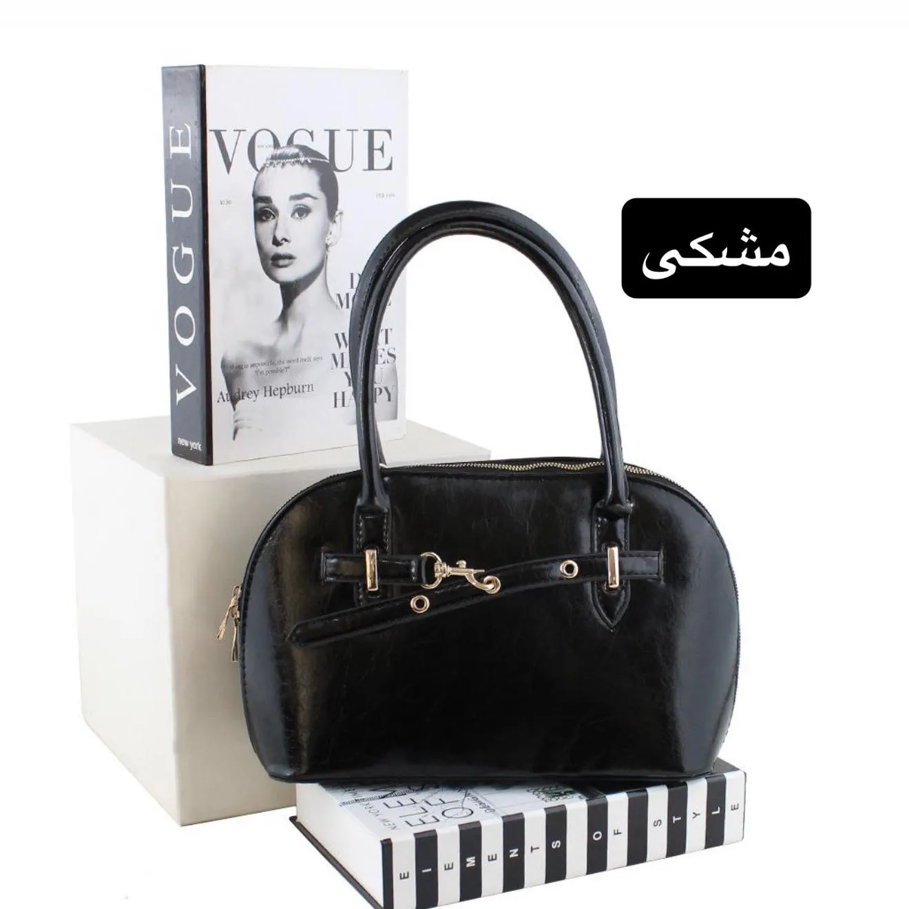 کیف زنانه چرم مصنوعی اسپرت و روزمره بند بلند - Image 5