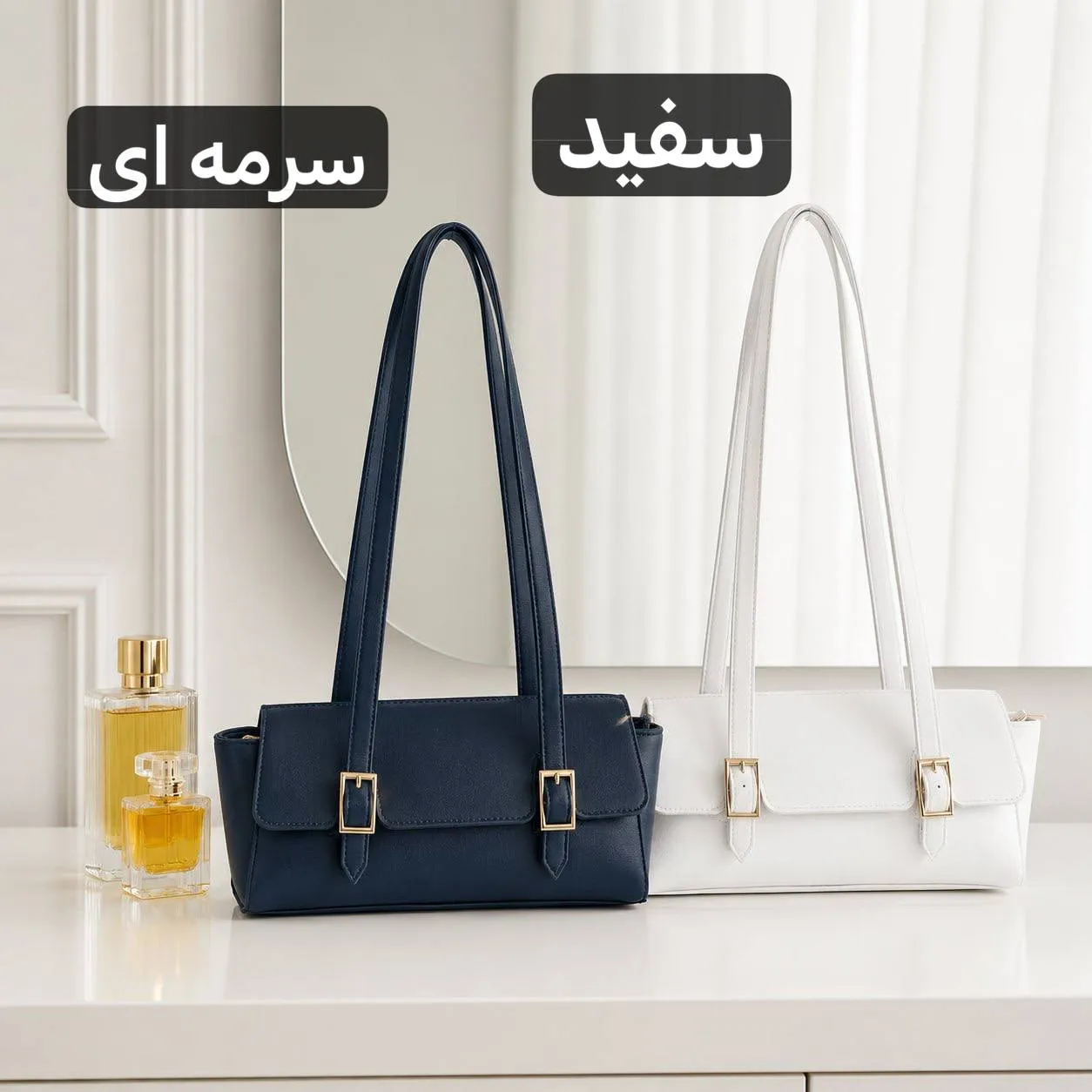کیف زنانه چرم مصنوعی روزمره و مهمانی - Image 7