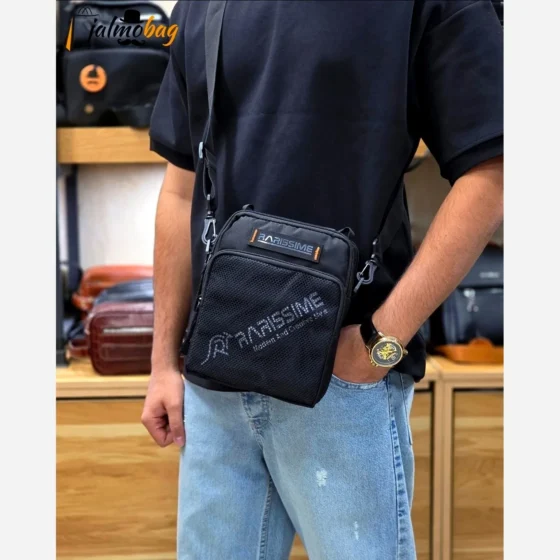 کیف دوشی دستی اسپرت پارچه ای ضد آب راریسم کد 2206
