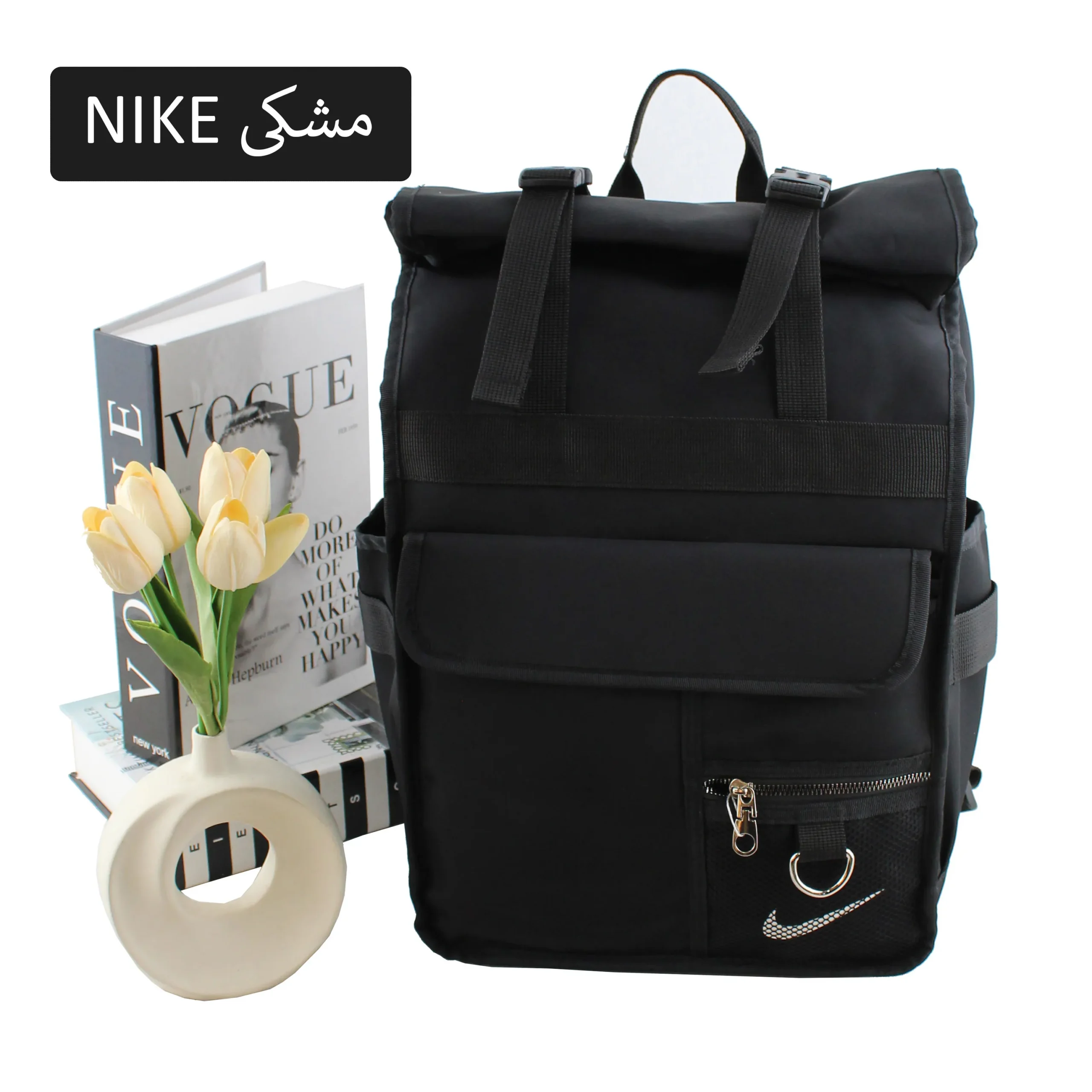 کوله پشتی پارچه ای اسپرت مدرسه و دانشگاه ابعاد 39 در 30 سانتیمتر - Image 4