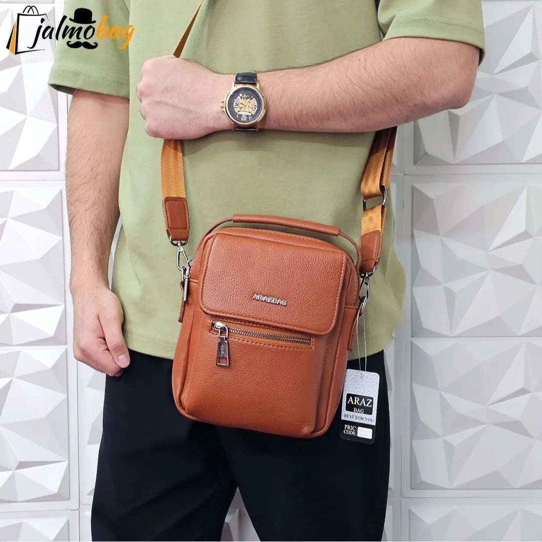 کیف دستی و دوشی چرم خارجی ضد خش وارداتی - Image 4