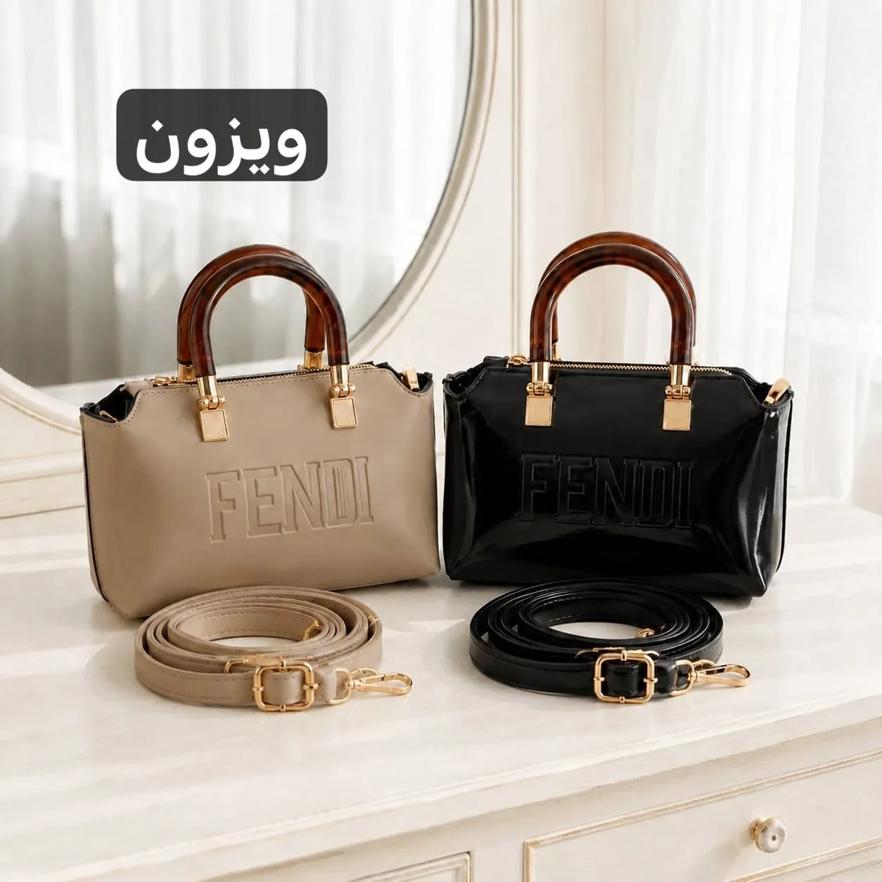 کیف پاسپورتی چرم مصنوعی زنانه ابعاد 19 در 12 در 8 سانتیمتر رنگ مشکی رسمی و مجلسی - Image 7