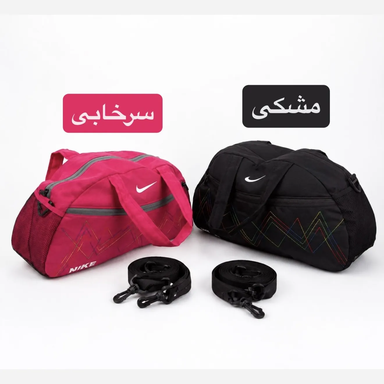 ساک ورزشی پارچه ای بند دار سه جیب ابعاد 45 در 25 در 15 سانتیمتر - Image 5
