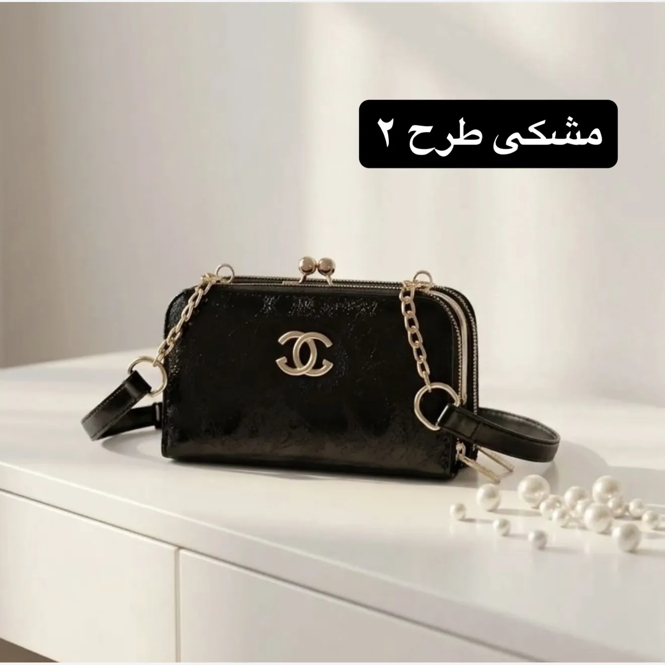 کیف پاسپورتی چرم مصنوعی زنانه رسمی و مجلسی - Image 3