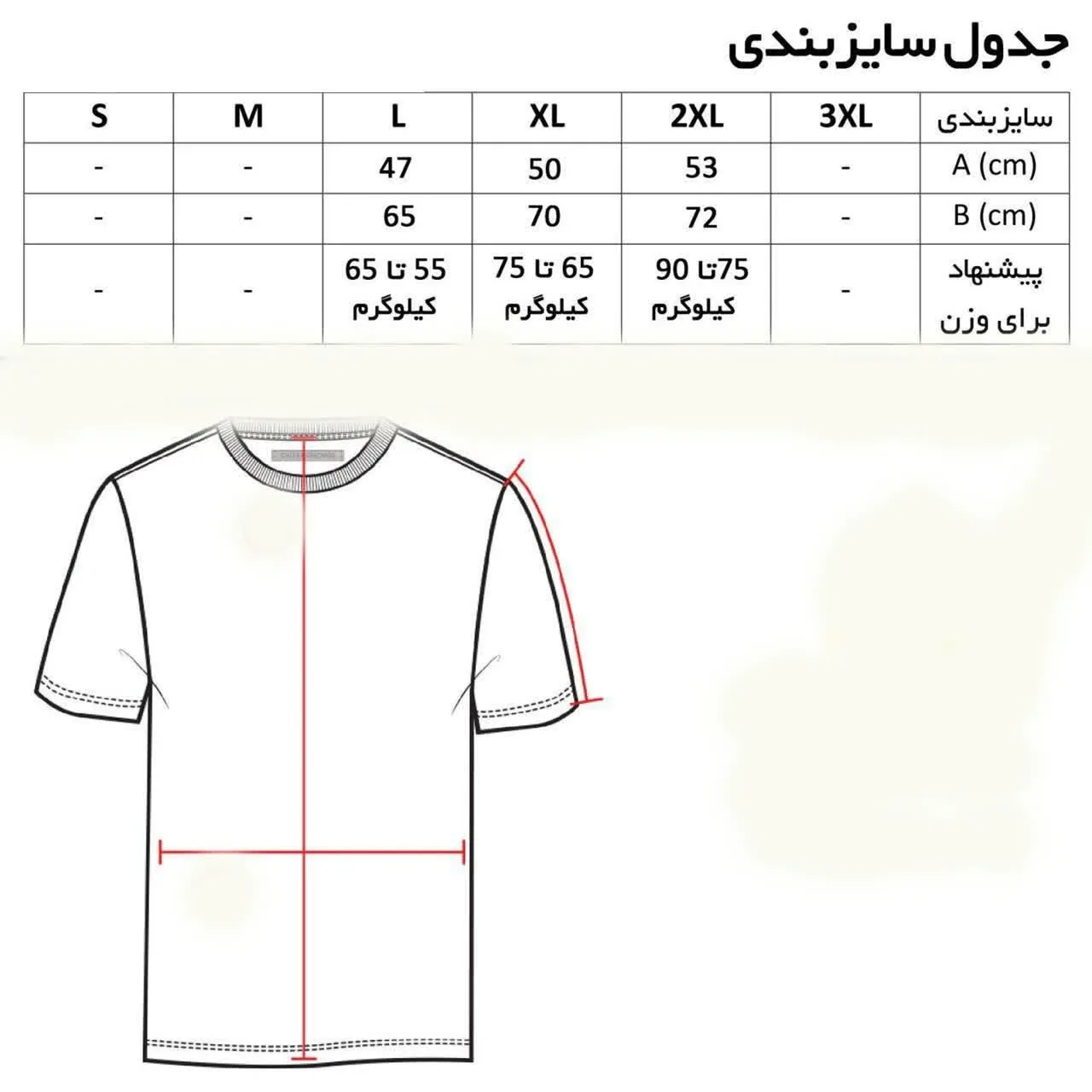 تیشرت آستین کوتاه مشکی مردانه طرح 4364 جنس پنبه سوپر خنک بدون آبرفت و حساسیت - Image 4