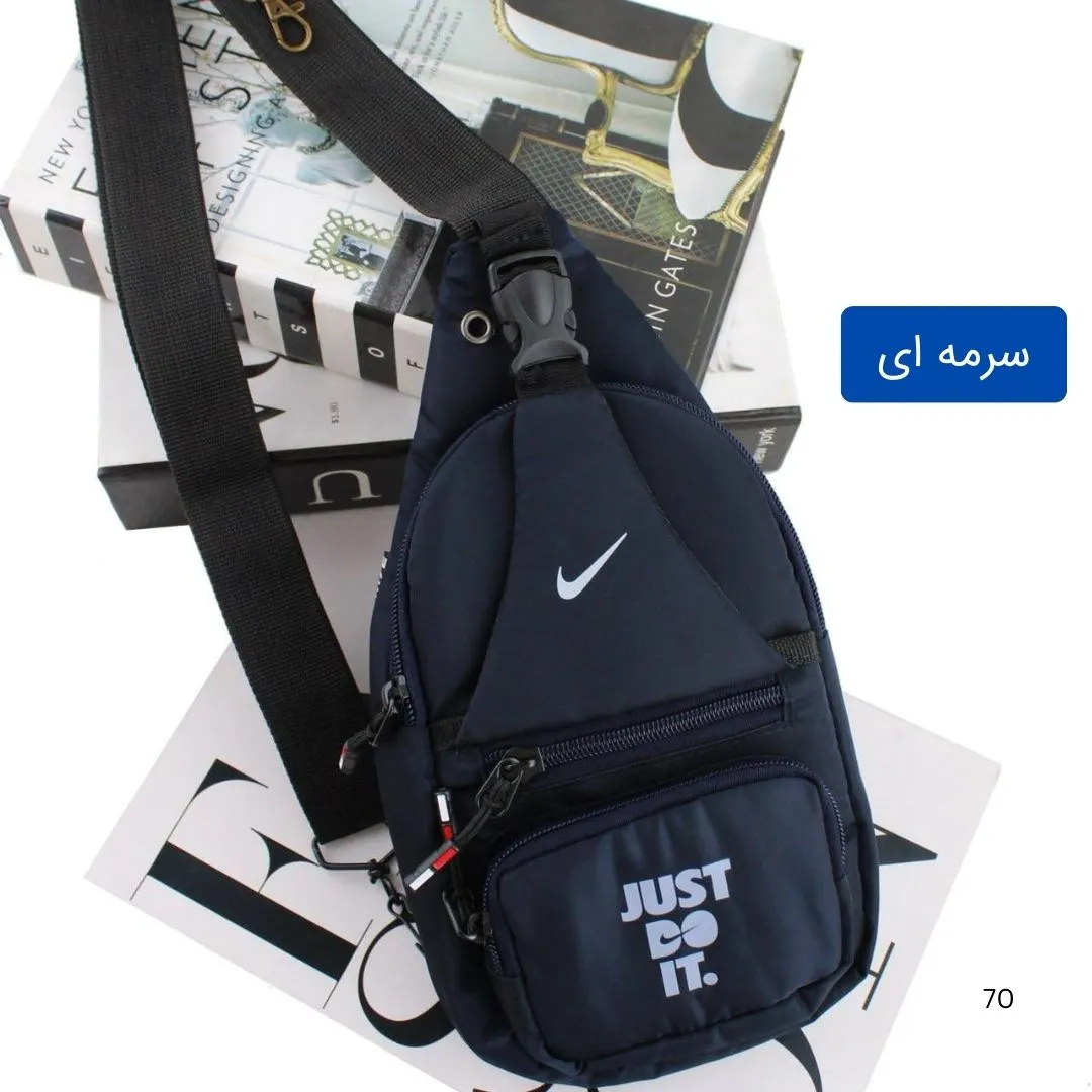 کیف مردانه پارچه ای اسپرت و روزمره بند بلند ابعاد 30 در 15 سانتیمتر - Image 4