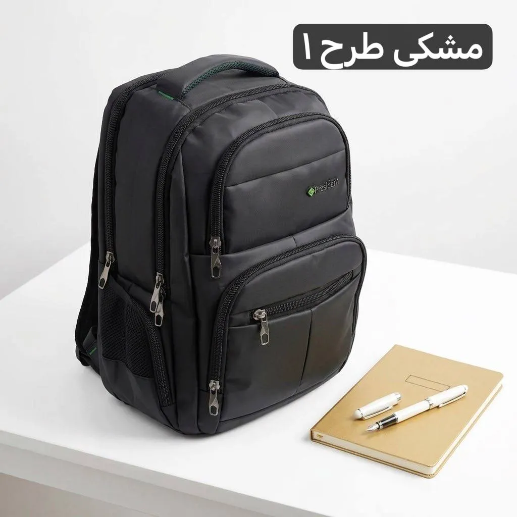 کولهپشتی اسپرت برزنت جا لپتاپ روزمره مدرسه دانشگاه - Image 5