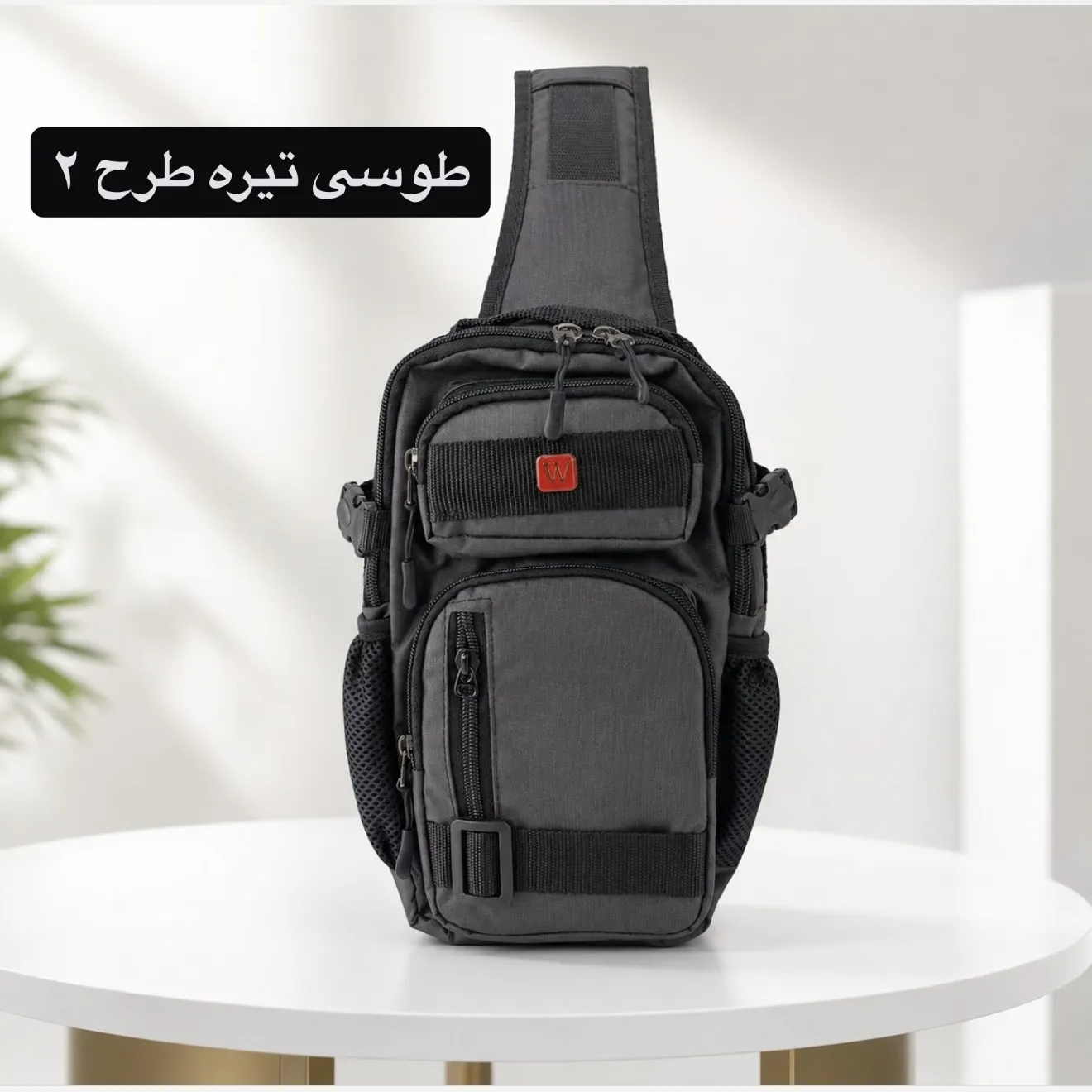 کیف مردانه اسپرت روزمره پارچه ای جیب دار - Image 2
