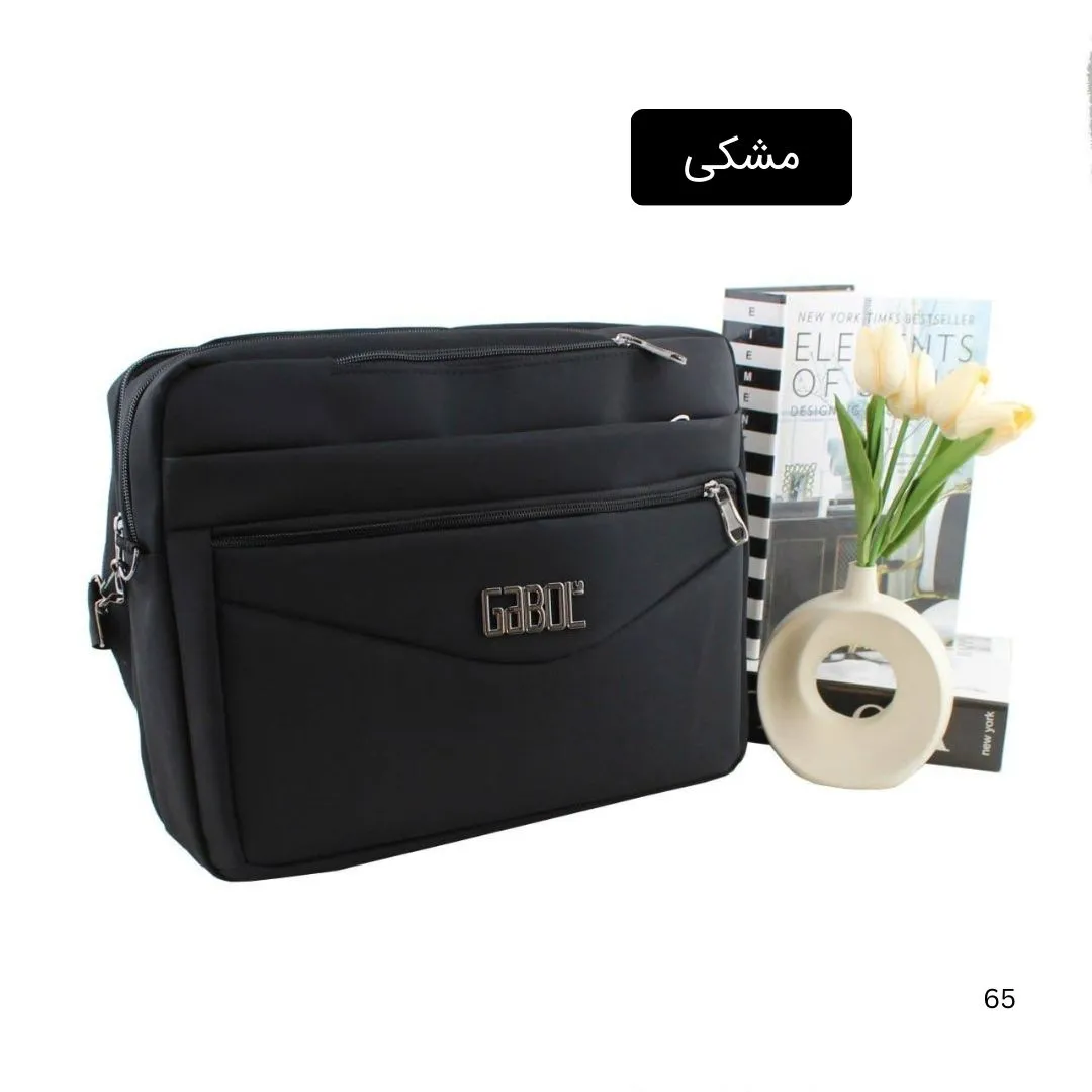 کیف مردانه پارچه ای اداری اسپرت روزمره بند دار - Image 7