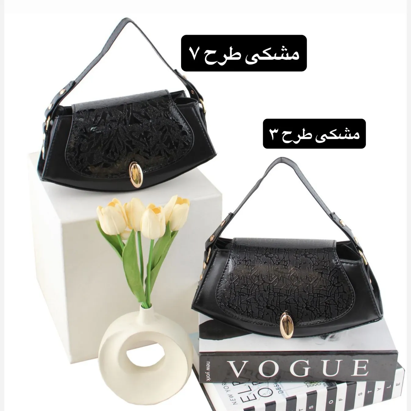 کیف پاسپورتی زنانه چرم مصنوعی اسپرت مجلسی مدل زیپدار - Image 5