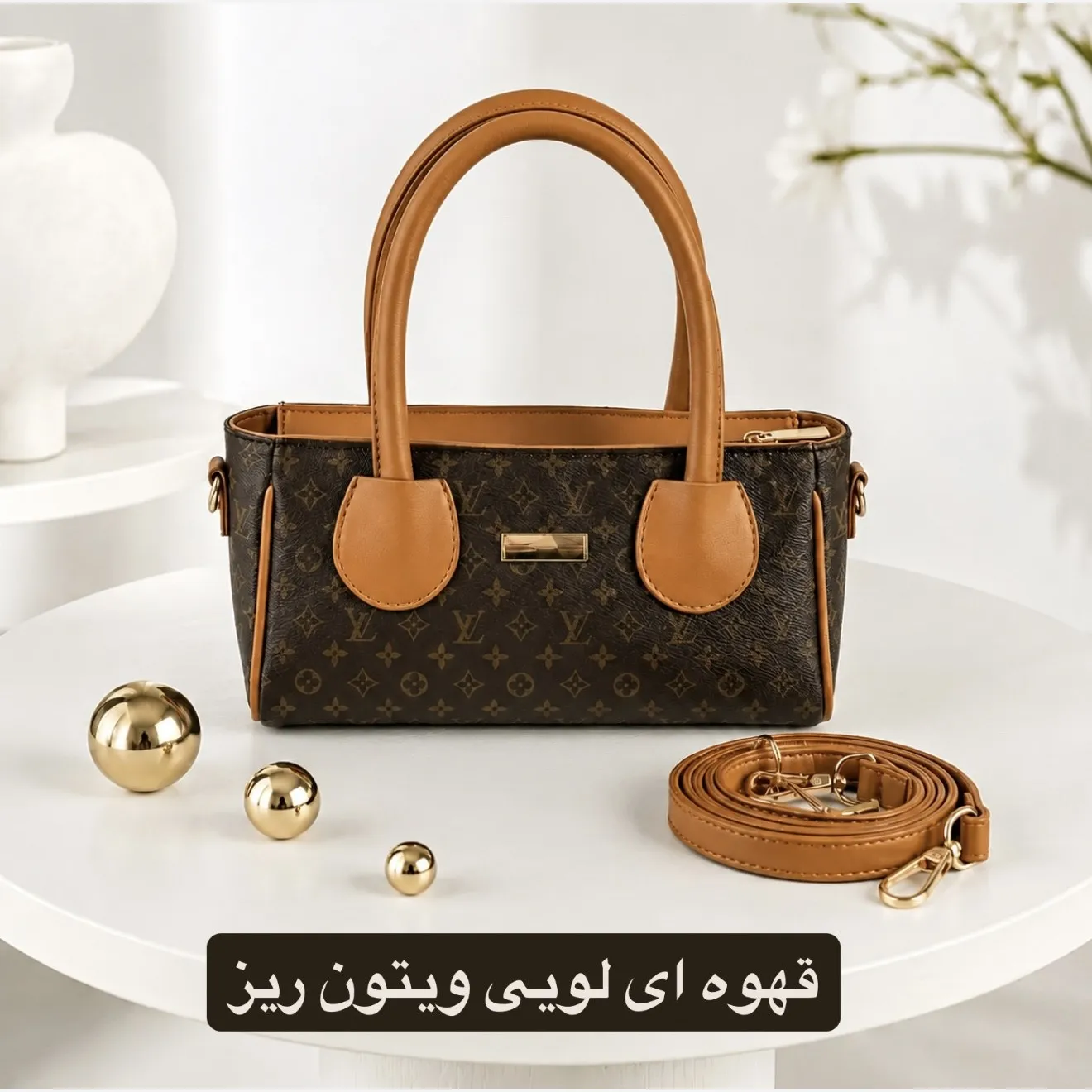 کیف پاسپورتی چرم مصنوعی اسپرت و روزمره با بند بلند - Image 2