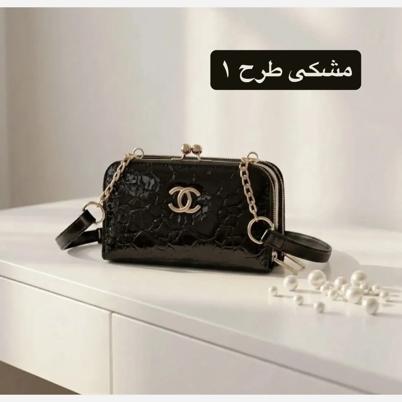کیف پاسپورتی چرم مصنوعی زنانه رسمی و مجلسی - Image 2