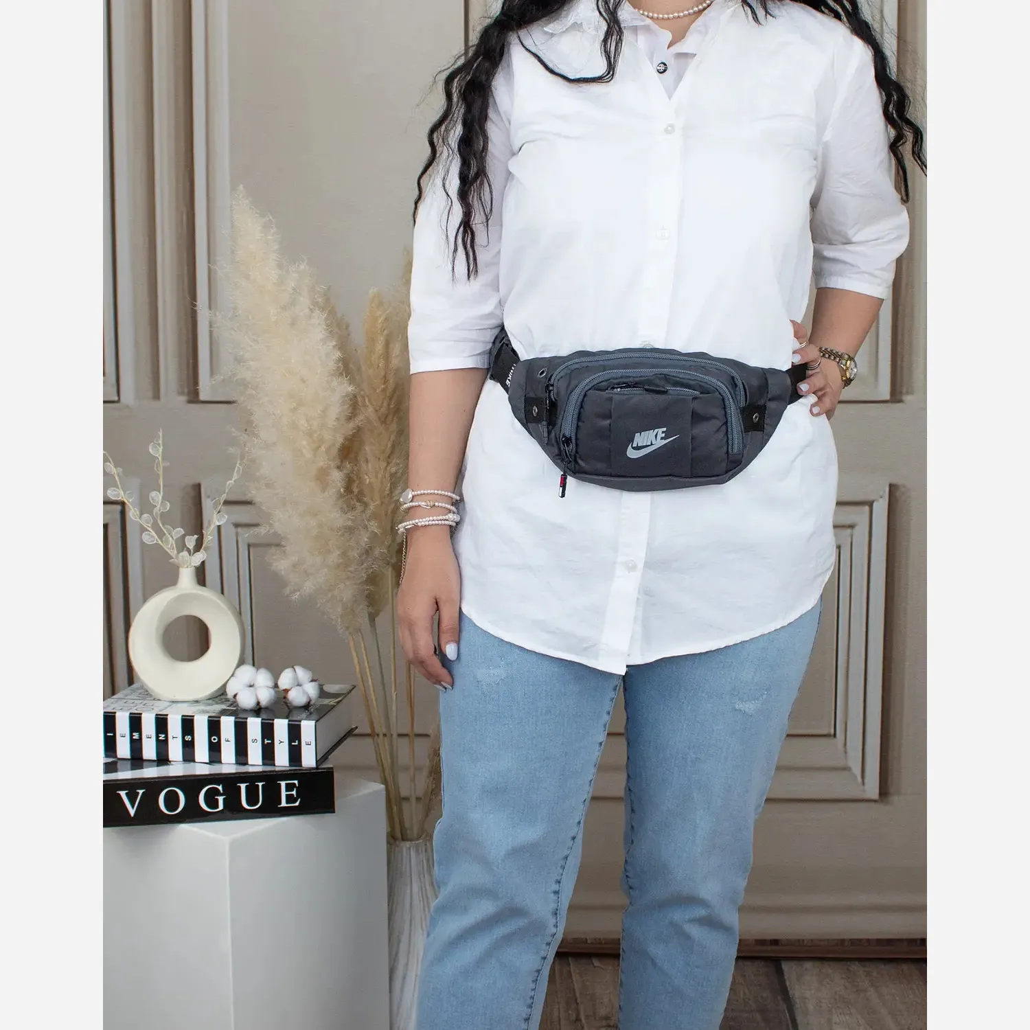 کیف مردانه پارچه ای اسپرت روزمره ورزشی بنددار - Image 7