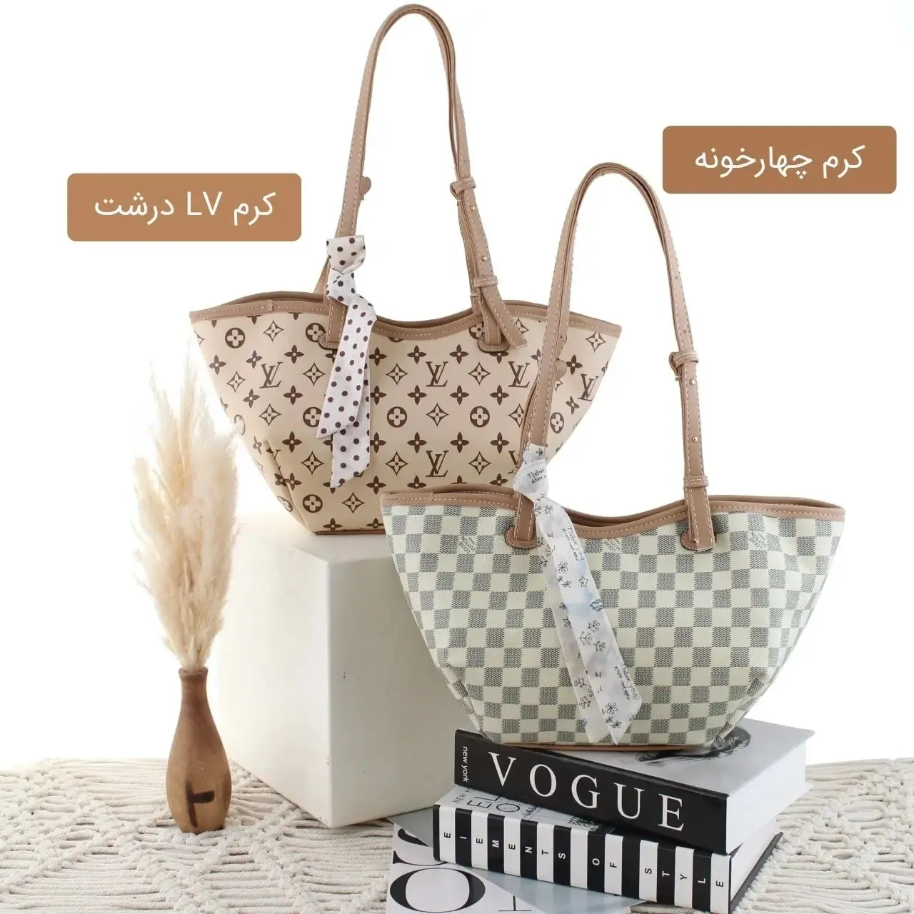 کیف زنانه چرم مصنوعی رسمی و روزمره با بند بلند - Image 4