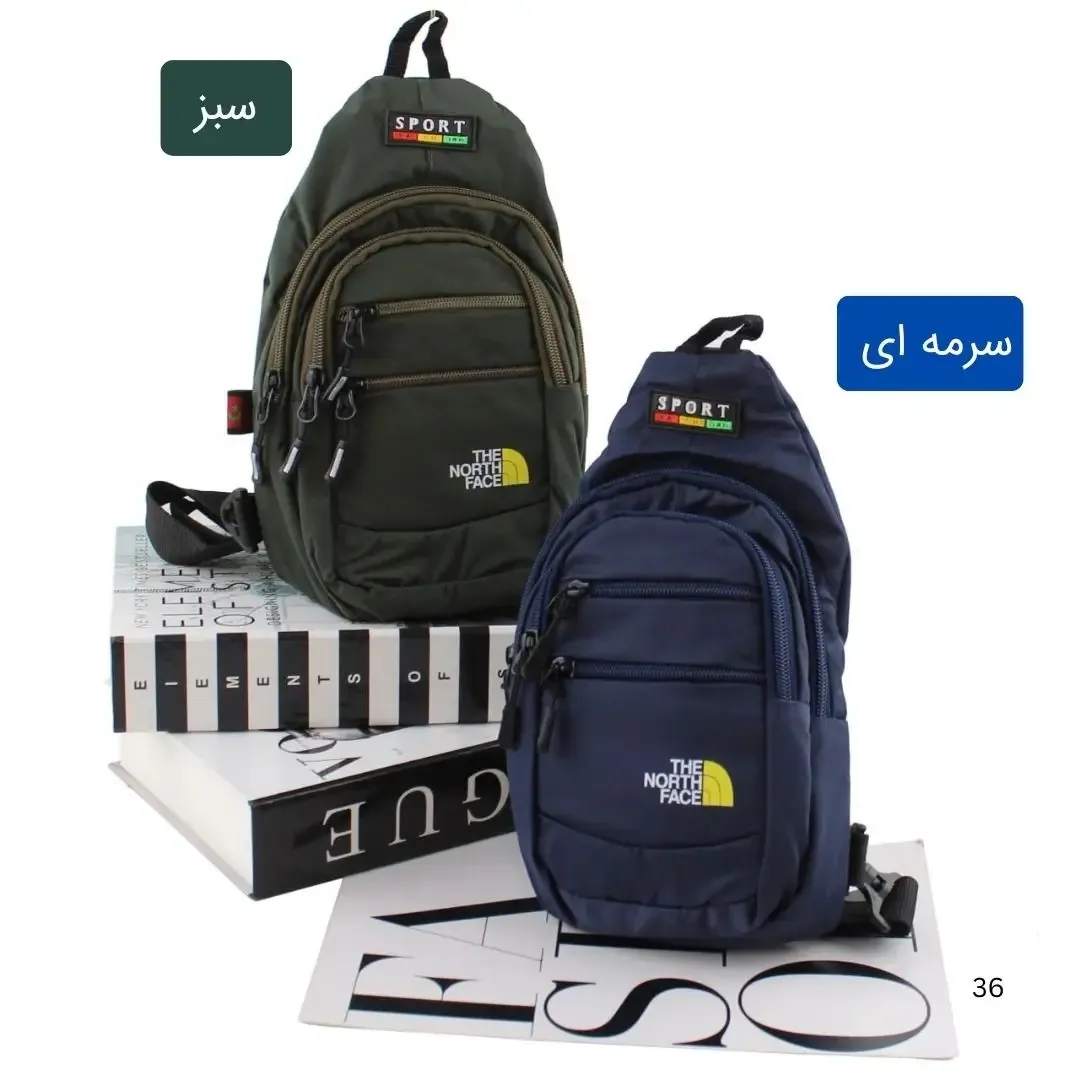کیف مردانه پارچه ای اسپرت و روزمره بند دار - Image 2