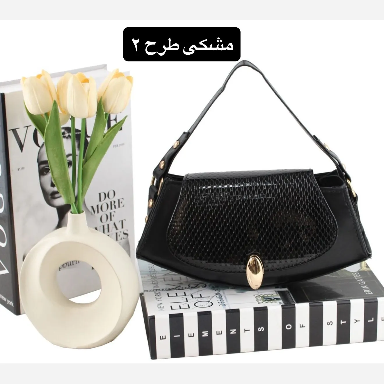 کیف پاسپورتی زنانه چرم مصنوعی اسپرت مجلسی مدل زیپدار - Image 4