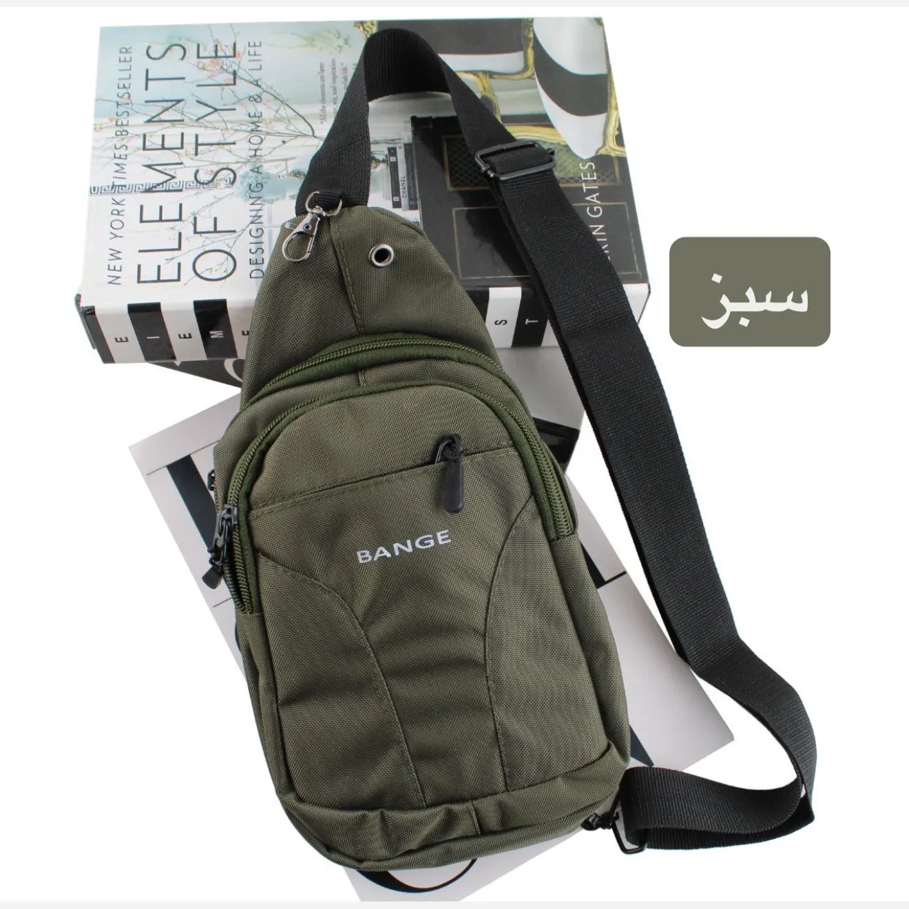 بادی بگ مردانه پارچه ای ابعاد 20 در 10 سانتیمتر با آستر ساتن - Image 7