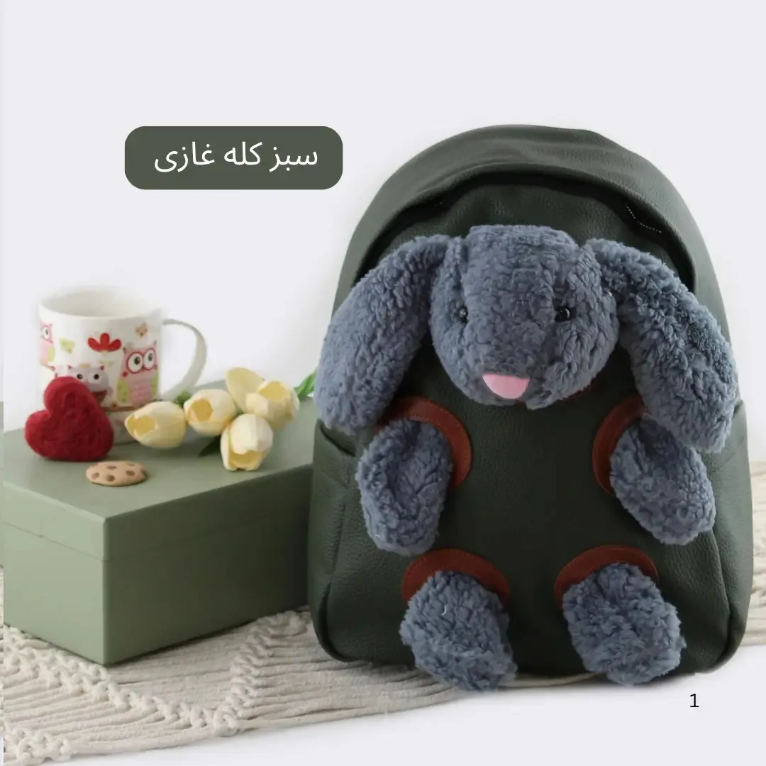 کولهپشتی اسپرت و روزمره چرم مصنوعی زنانه سه بندی ابعاد 33 در 27 سانتیمتر - Image 9
