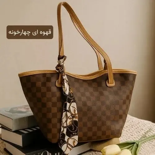 کیف زنانه چرم مصنوعی رسمی و روزمره با بند بلند - Image 9