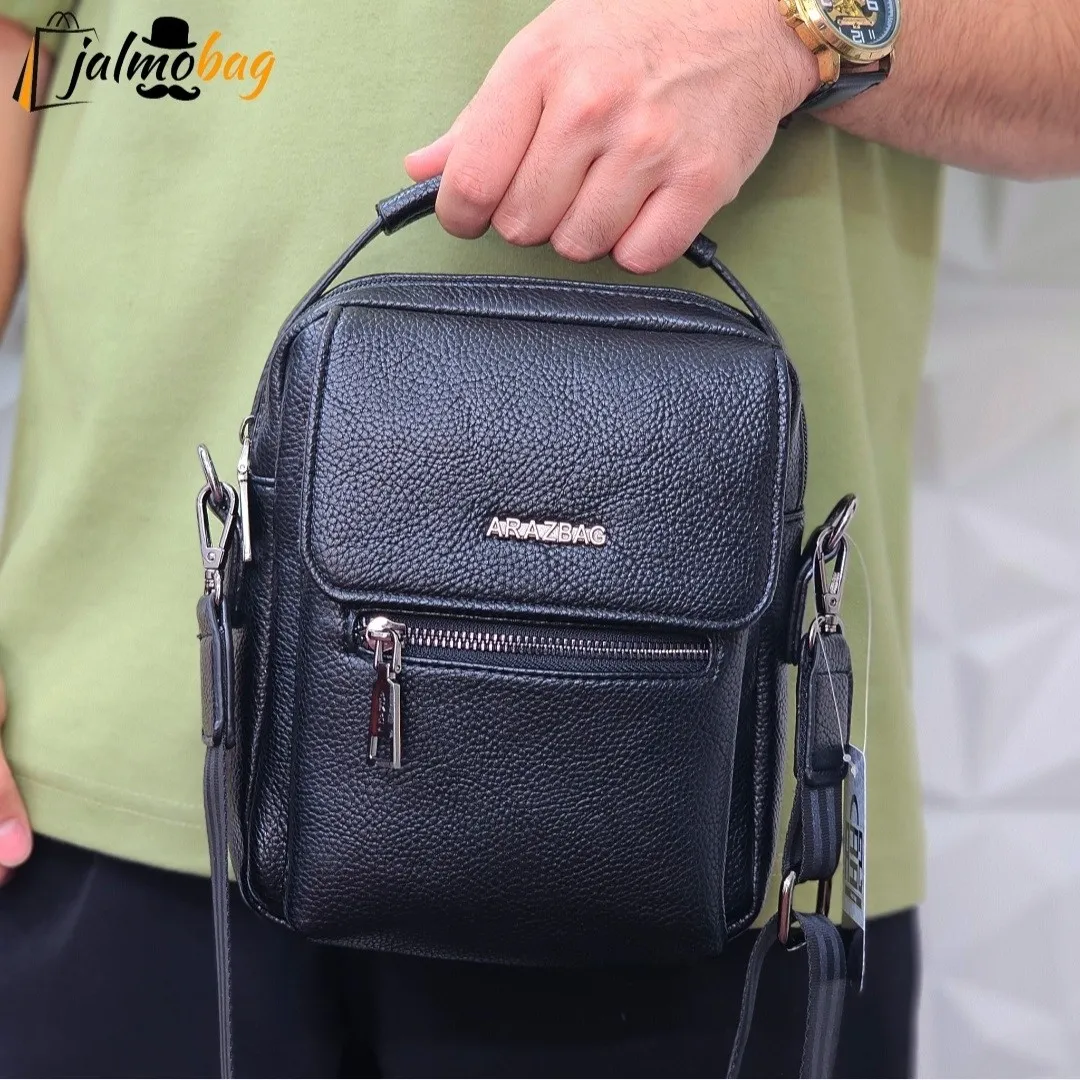 کیف دستی و دوشی چرم خارجی ضد خش وارداتی - Image 2