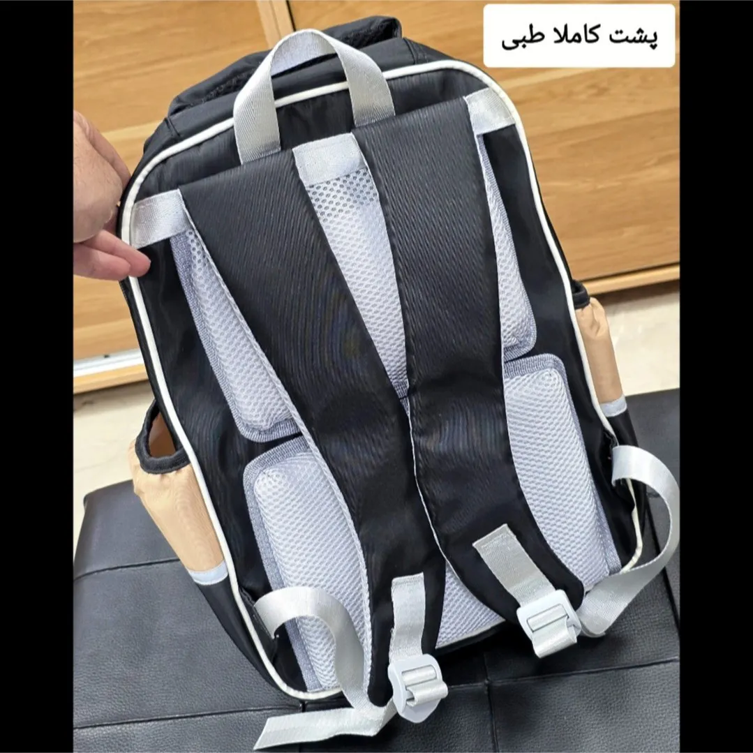 کولهپشتی دخترانه طرح تدی برند پرزیدنت مناسب پیش دبستانی و ابتدایی - Image 10