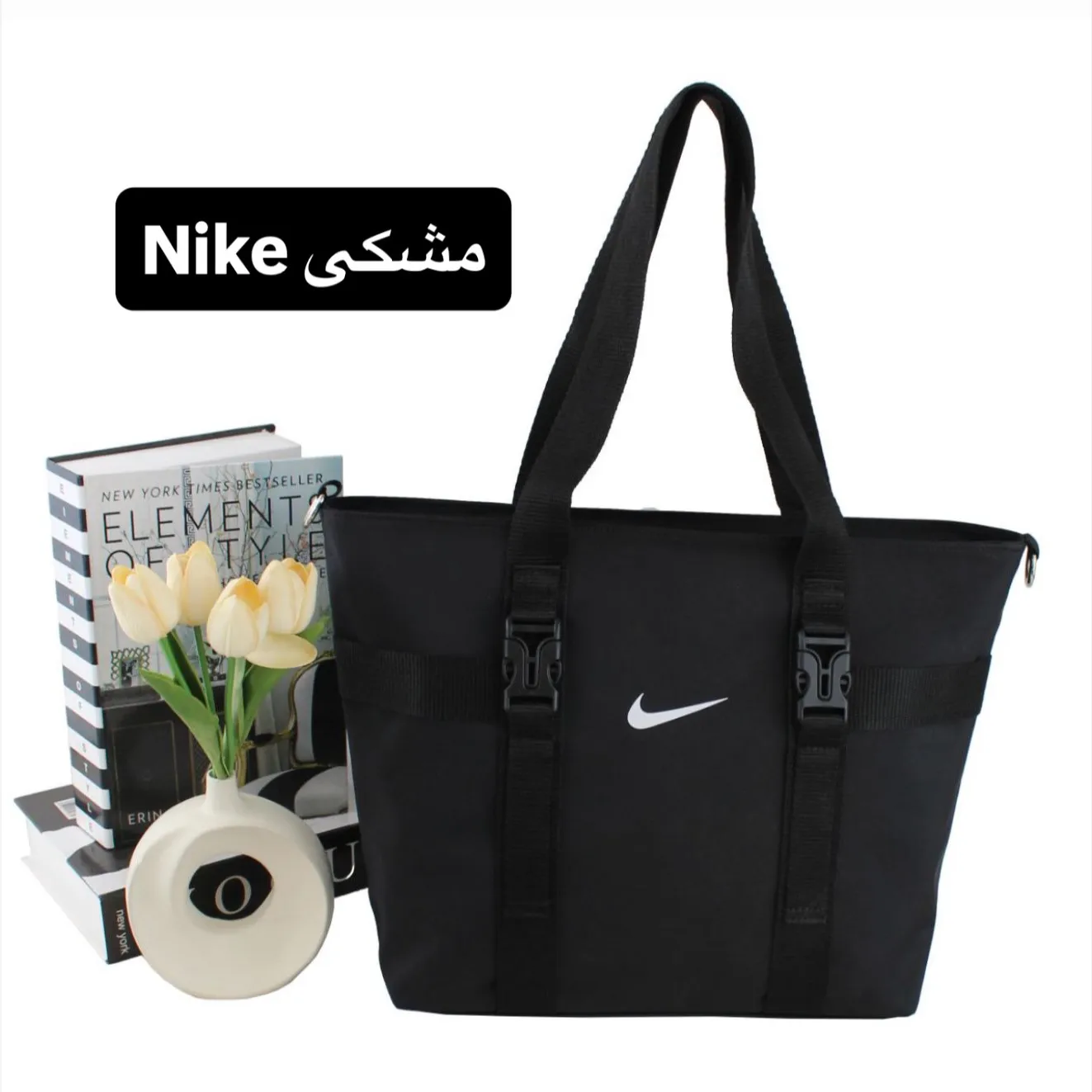 ساک ورزشی و اسپرت پارچه ای سه بند ابعاد 45 در 32 سانتیمتر - Image 3
