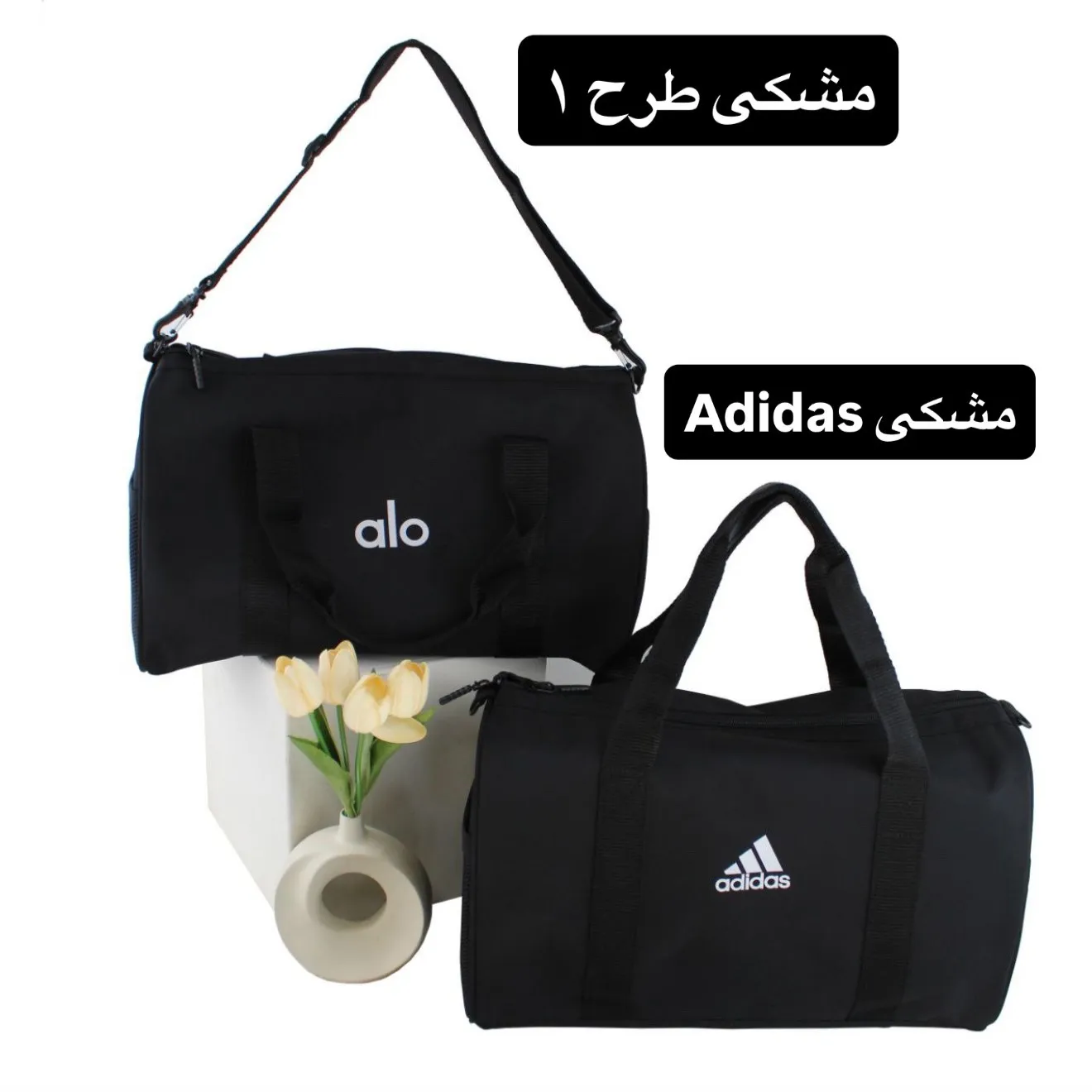 ساک ورزشی و اسپرت پارچه ای سه بند با ابعاد 41 در 32 سانتیمتر - Image 2