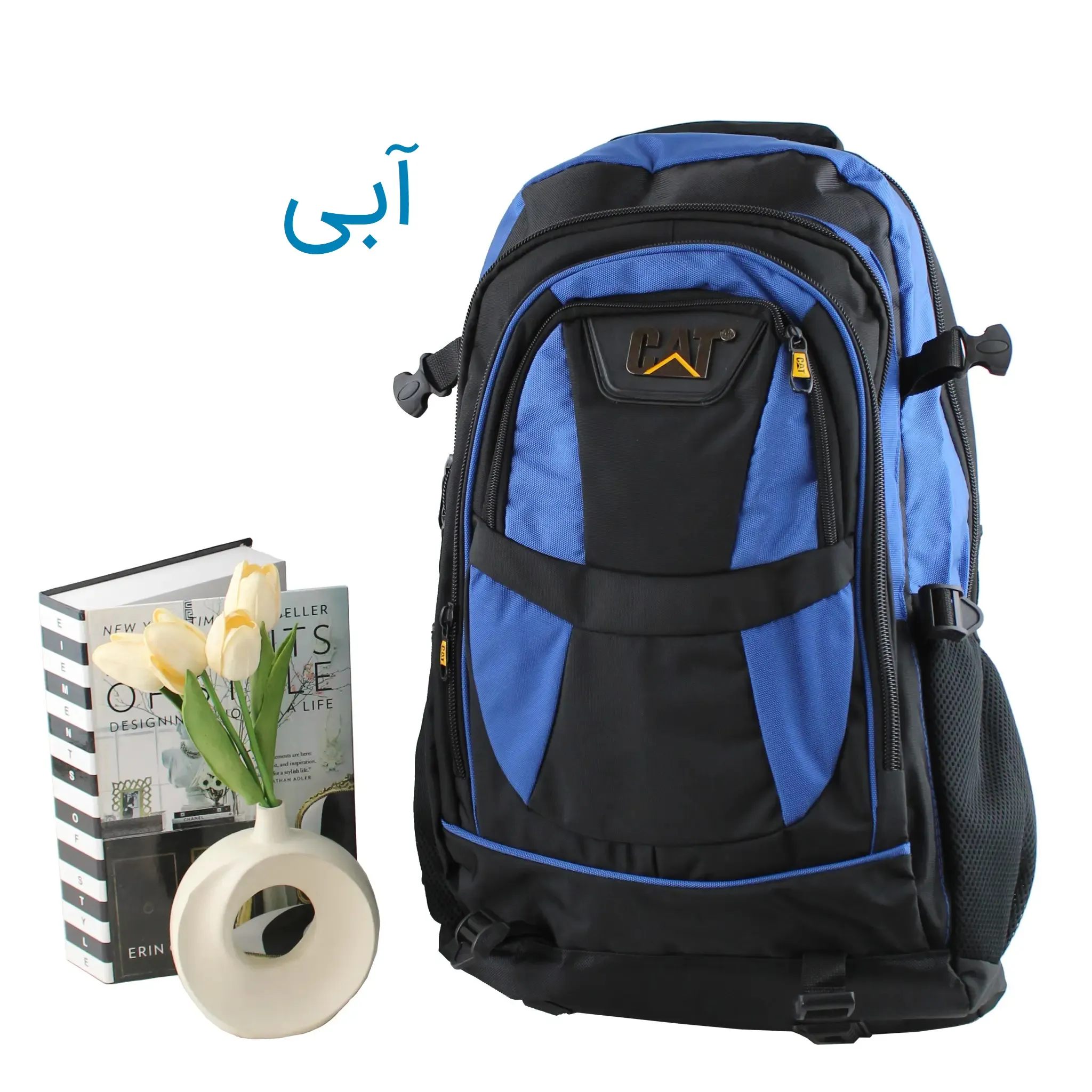 کوله پشتی پارچه ای مسافرتی و ورزشی دارای بند بلند و جیب متعدد ابعاد 55 در 30 در 25 سانتیمتر - Image 4