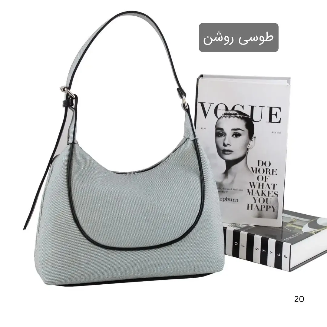 کیف زنانه چرم مصنوعی روزمره اسپرت ابعاد 31 در 23 سانتیمتر - Image 6