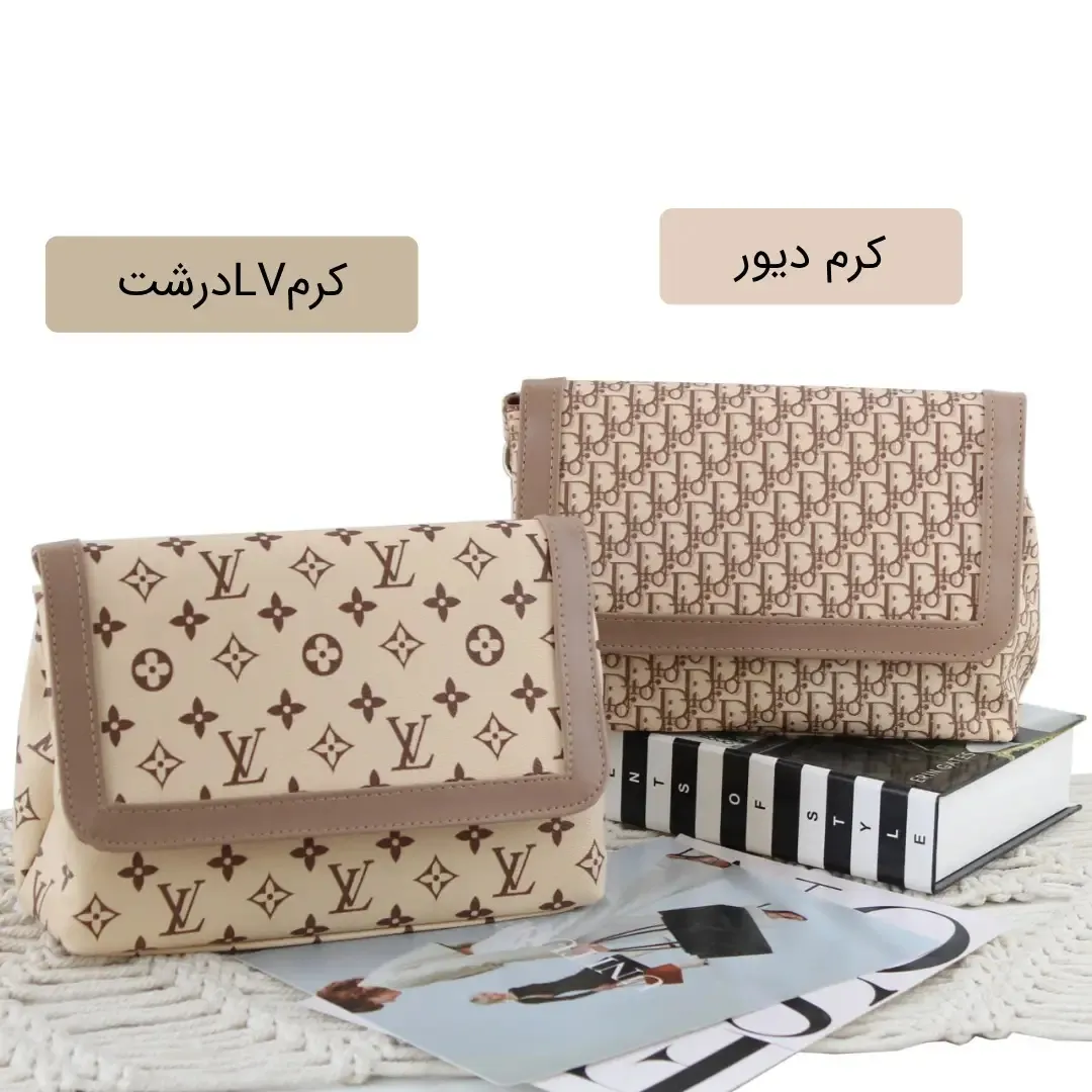 کیف پاسپورتی چرم مصنوعی زنانه روزمره ابعاد 28 در 18 در 10 سانتیمتر - Image 3