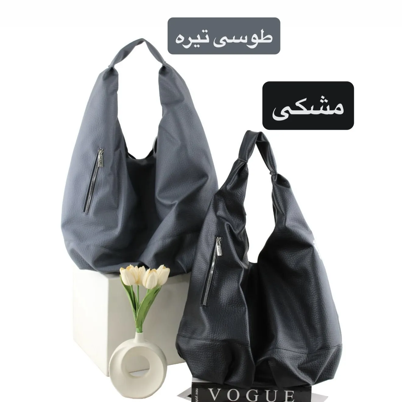 کیف زنانه چرم مصنوعی روزمره و مهمانی - Image 4