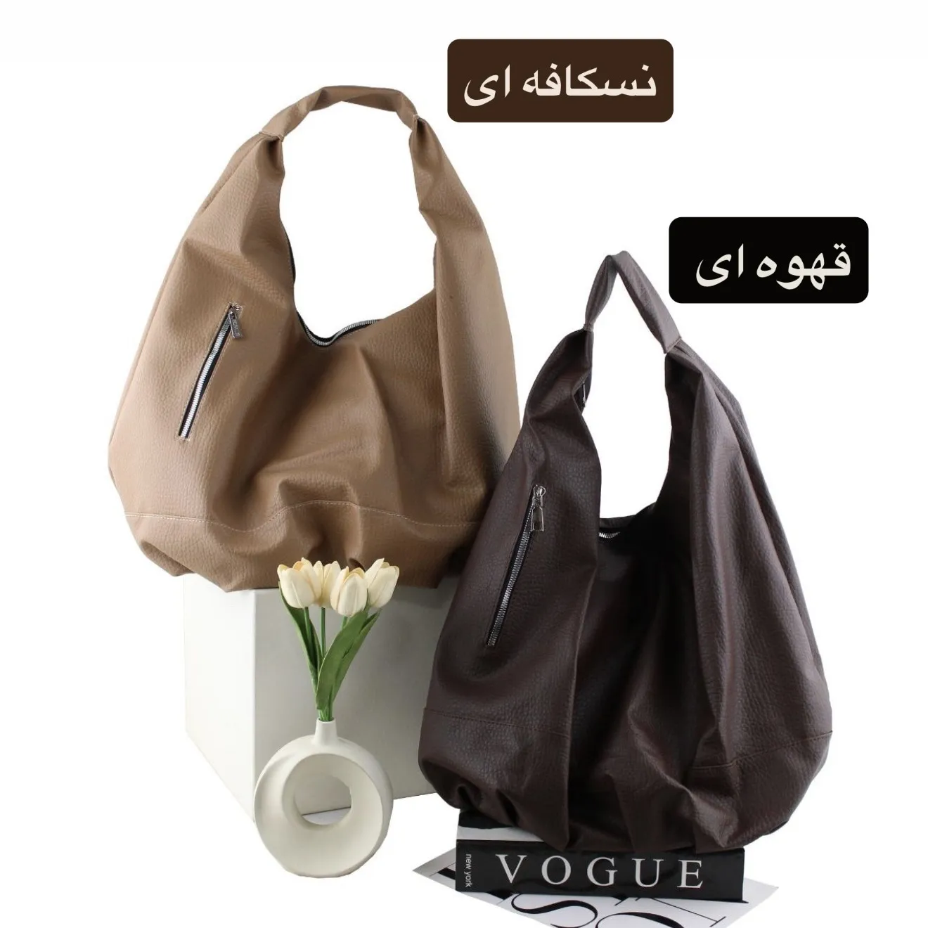 کیف زنانه چرم مصنوعی روزمره و مهمانی - Image 3