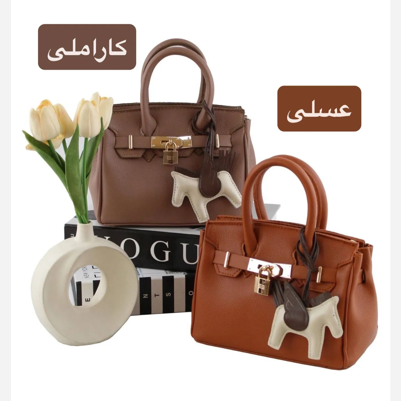کیف پاسپورتی چرم مصنوعی زنانه اسپرت روزمره مجلسی - Image 10