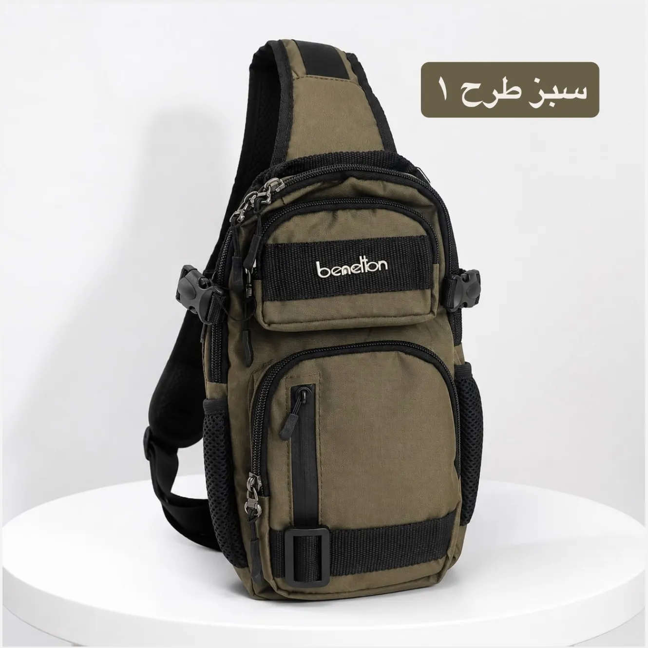 کیف مردانه اسپرت روزمره پارچه ای جیب دار - Image 8