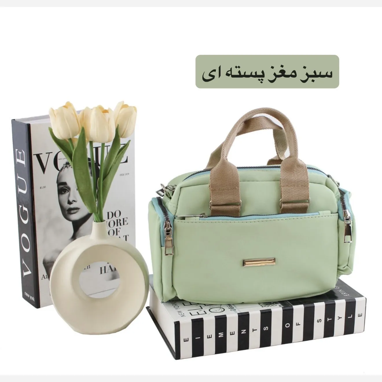 کیف پاسپورتی چرم مصنوعی اسپرت و روزمره زنانه - Image 4
