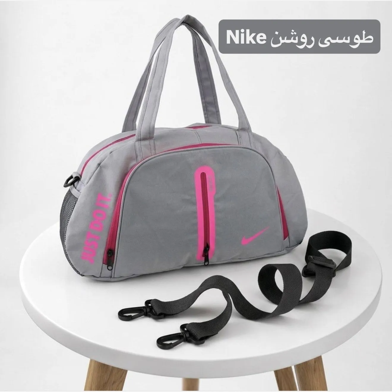 ساک ورزشی و استخری جنس کرتکس ابعاد 50 در 35 سانتیمتر - Image 5