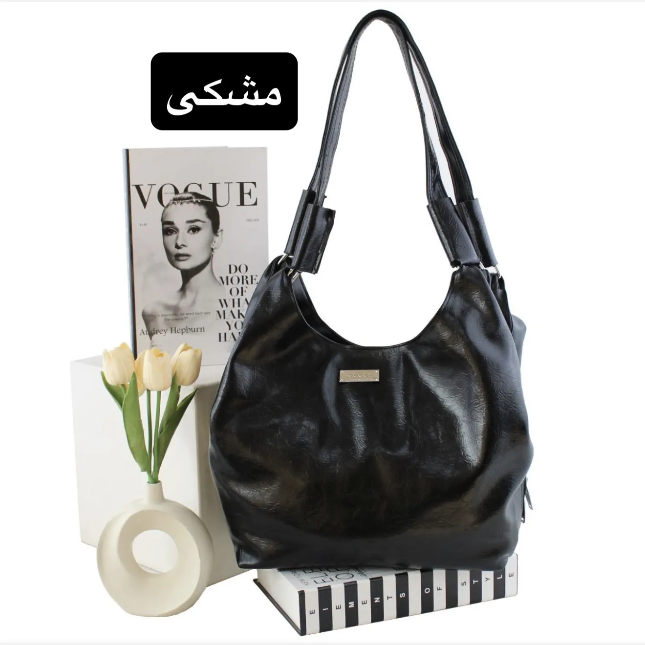 کیف زنانه چرم مصنوعی روزمره مجلسی - Image 5