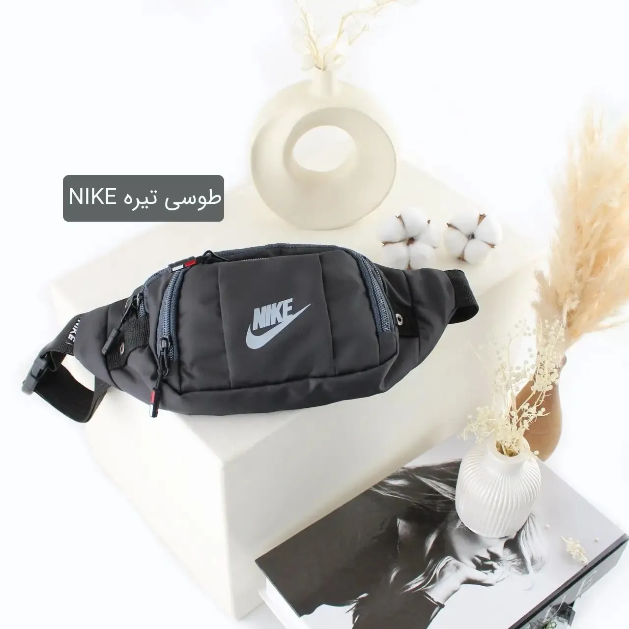 کیف مردانه پارچه ای اسپرت روزمره ورزشی بنددار - Image 5