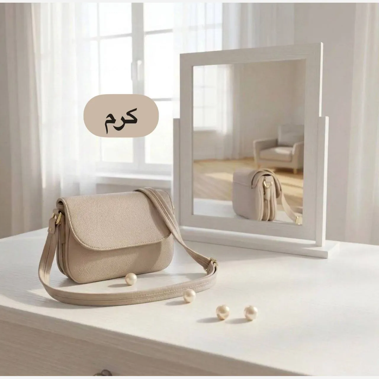 کیف پاسپورتی زنانه چرم مصنوعی روزمره بند بلند - Image 6
