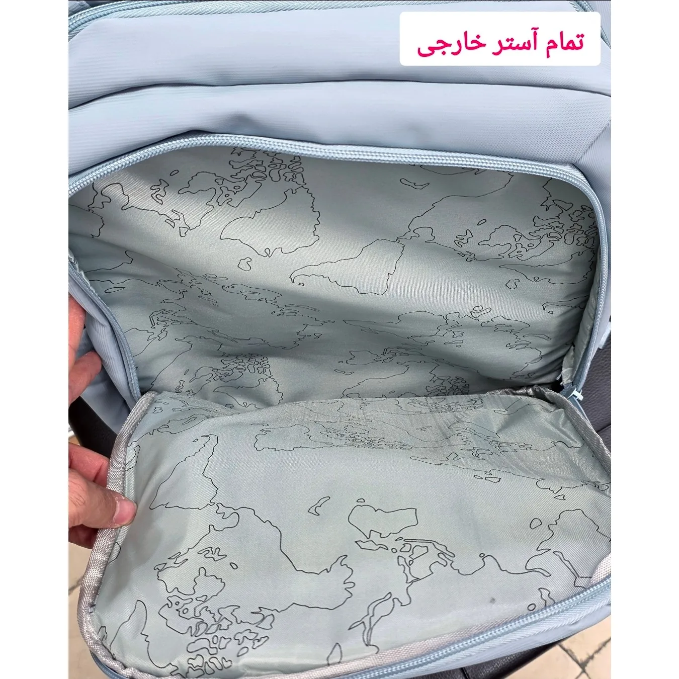 کوله پشتی پاستیلی اسپرت پریزیدنت جنس پارچه خارجی سیلیکونی ضد خش و ضد تعریق - Image 20