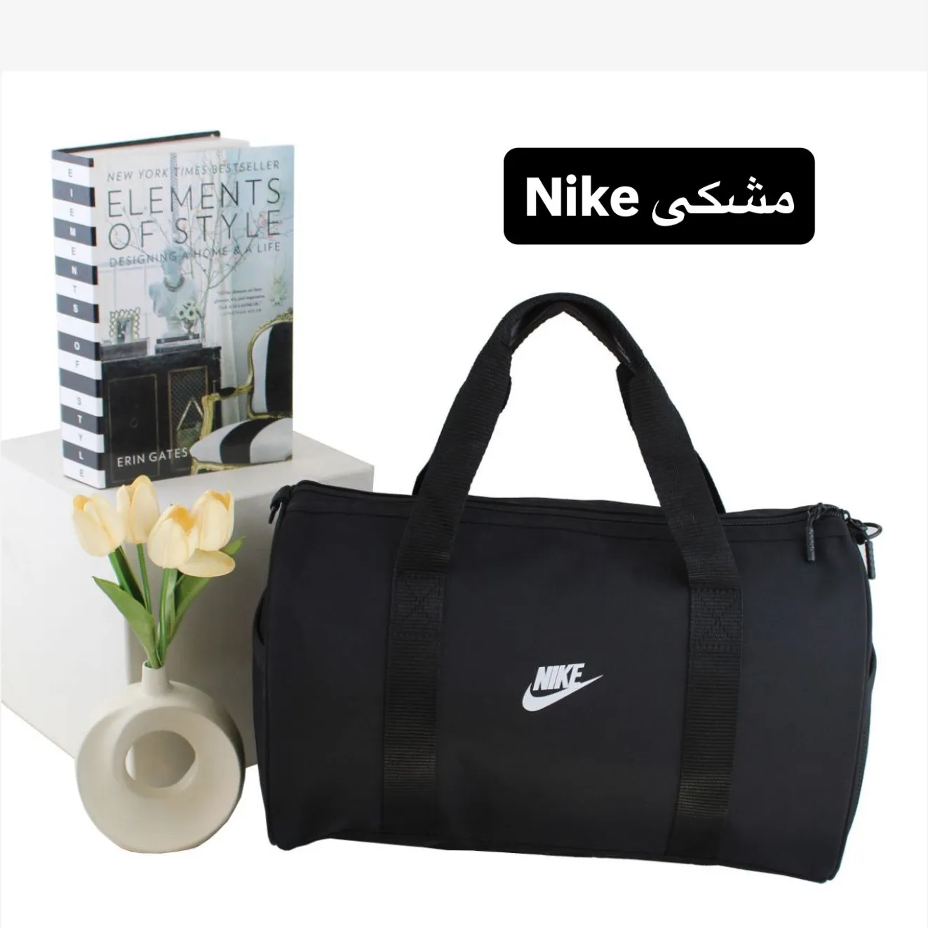ساک ورزشی و اسپرت پارچه ای سه بند با ابعاد 41 در 32 سانتیمتر - Image 3