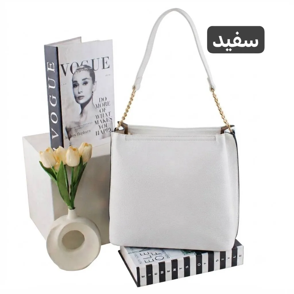 کیف زنانه روزمره و مهمانی چرم مصنوعی زیپدار - Image 8