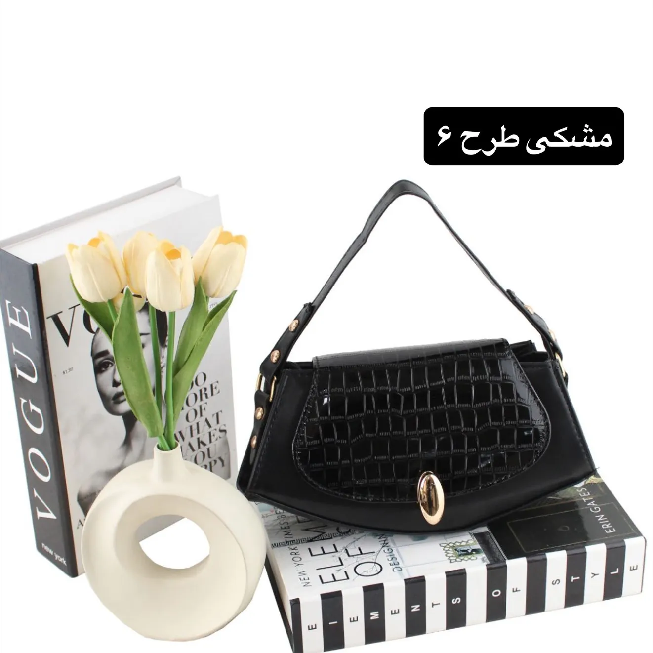 کیف پاسپورتی زنانه چرم مصنوعی اسپرت مجلسی مدل زیپدار - Image 6