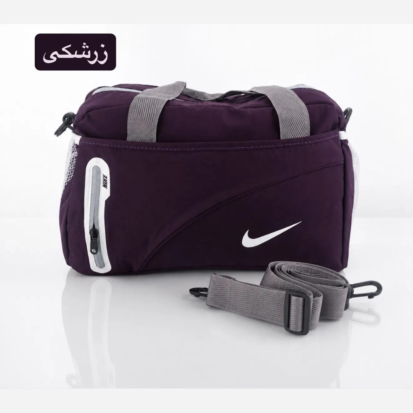 ساک مسافرتی و ورزشی پارچه ای بنددار ابعاد 35x25x20 سانتیمتر - Image 9