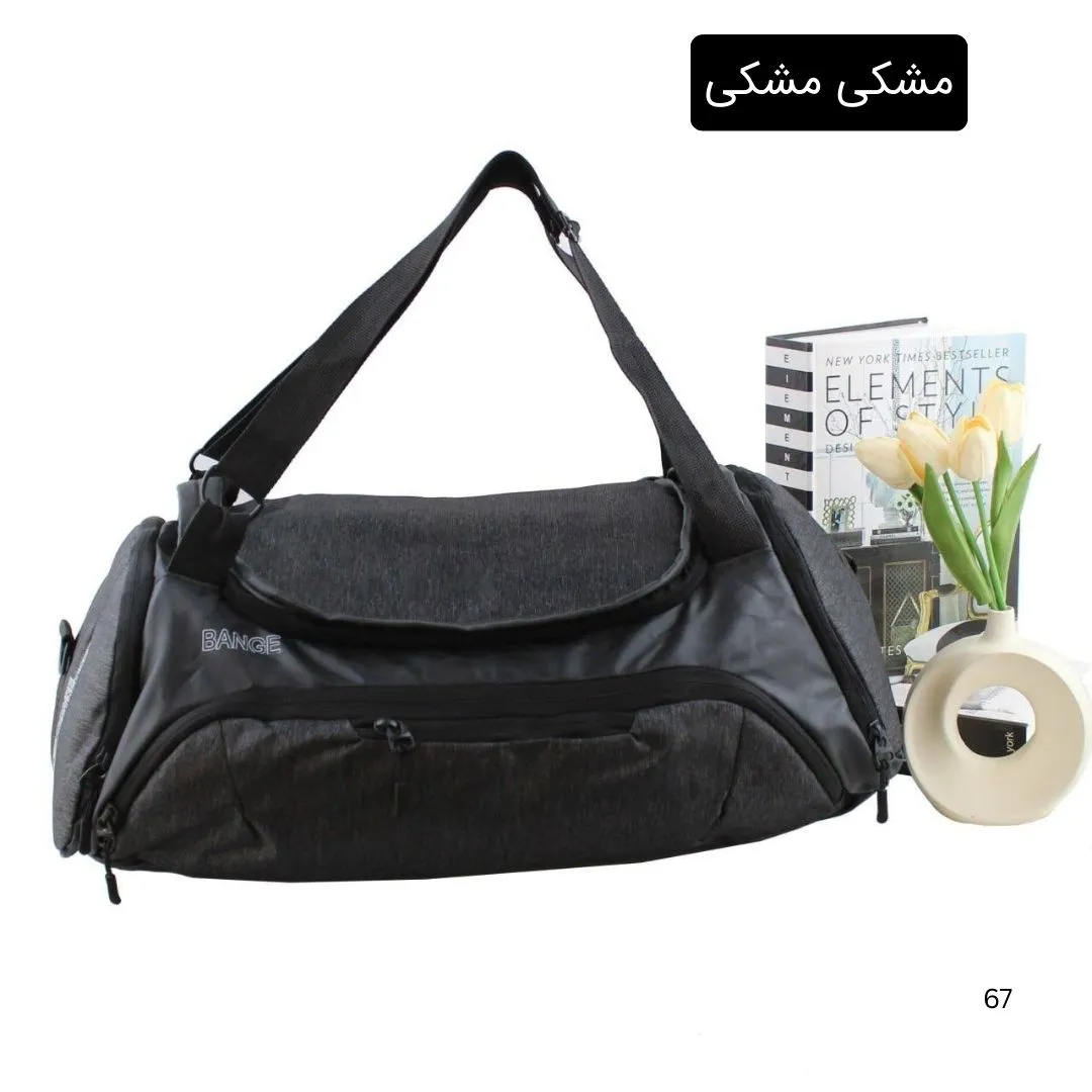 ساک ورزشی اسپرت پارچه ای با بند بلند و جیب بیرونی - Image 5