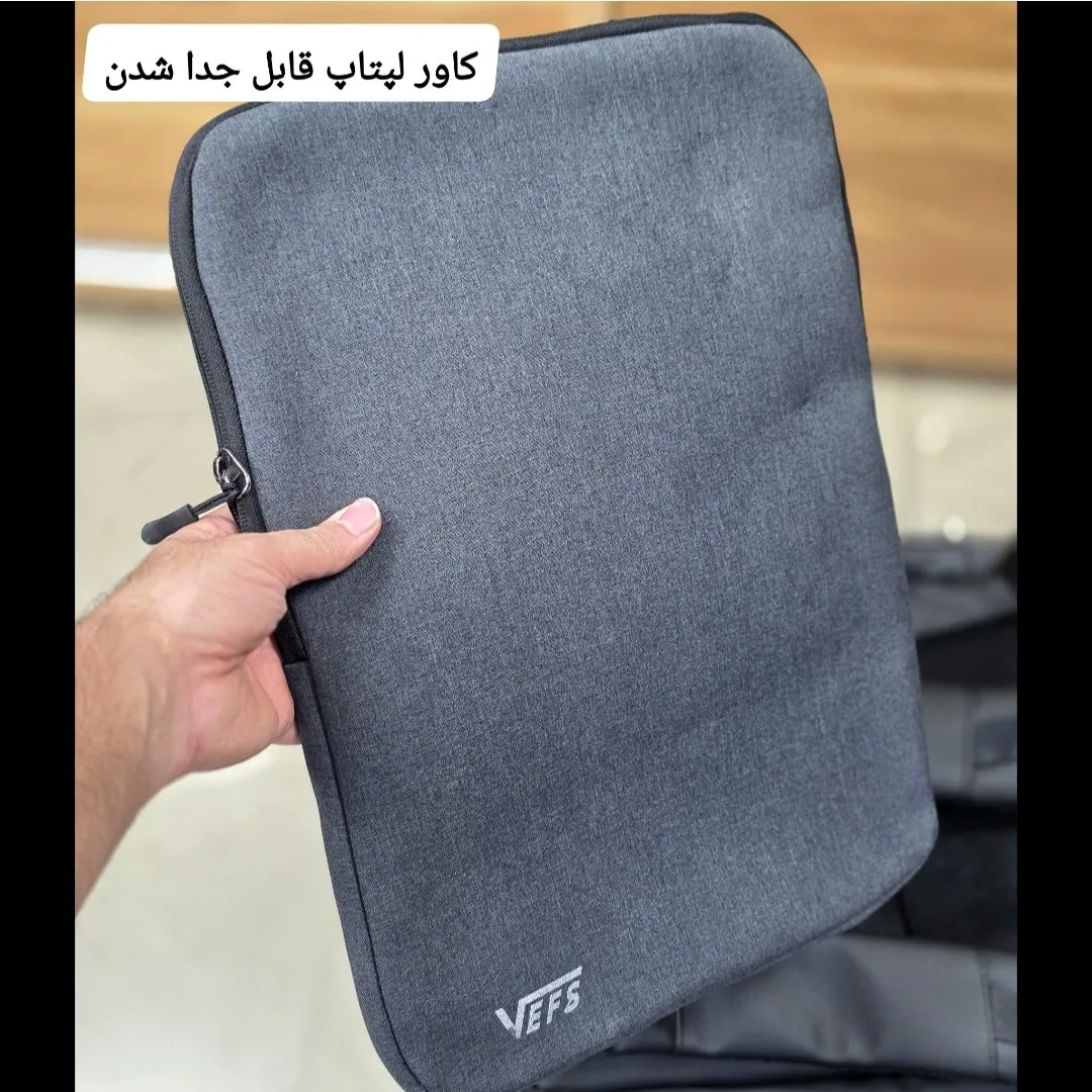 کوله پشتی دانشجویی و لپ تاپ قفل دار مناسب لپ تاپ تا 17.5 اینچ مردانه زنانه - Image 20