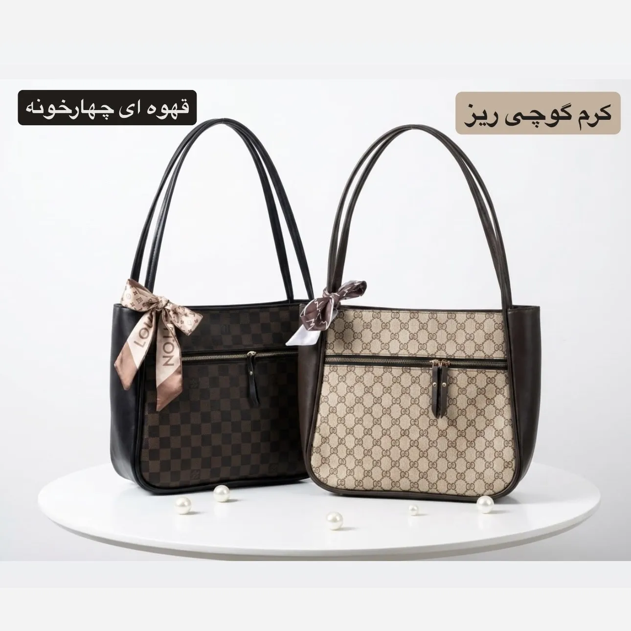 کیف زنانه چرم مصنوعی اسپرت و روزمره - Image 3