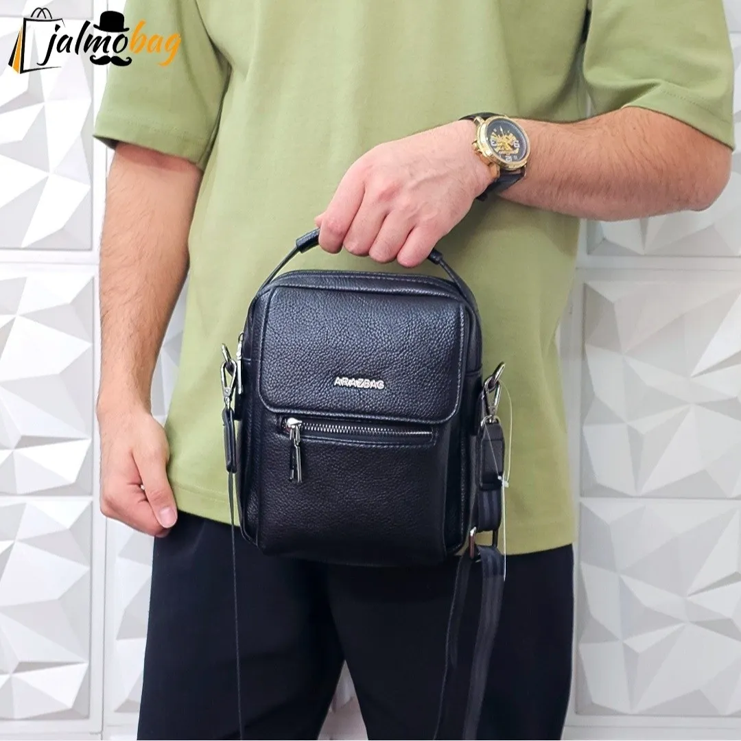 کیف دستی و دوشی چرم خارجی ضد خش وارداتی - Image 5