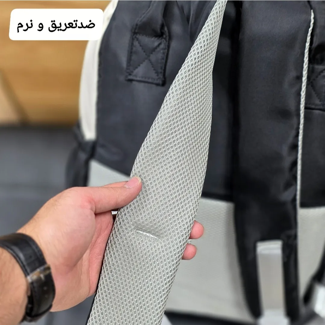 کوله پشتی مدرسه رنگی ضد آب مناسب دبستان و راهنمایی ارتفاع 40 سانتیمتر - Image 15